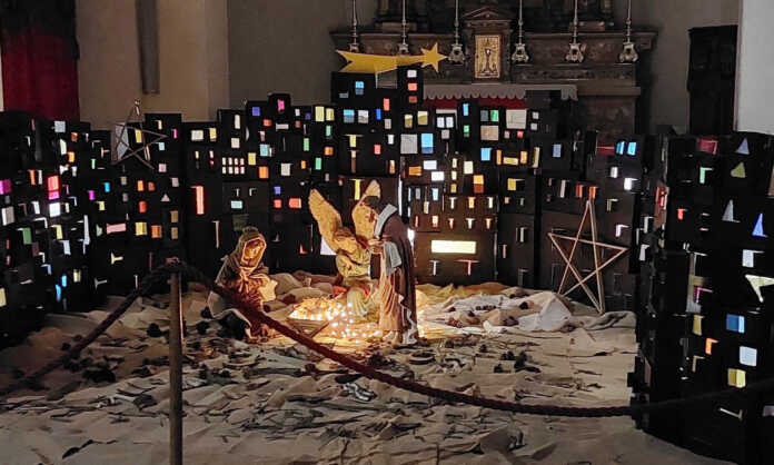 Presepe in Basilica Lecco