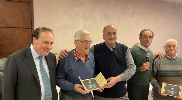 Pranzo annuale della SEV Valmadrera che premia i soci più fedeli Sev Valmadrera