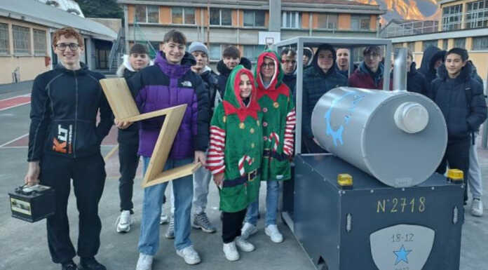 Progetti “pazzi” al Badoni, gli studenti della 2^ Dit realizzano una locomotiva Trenino locomotiva badoni