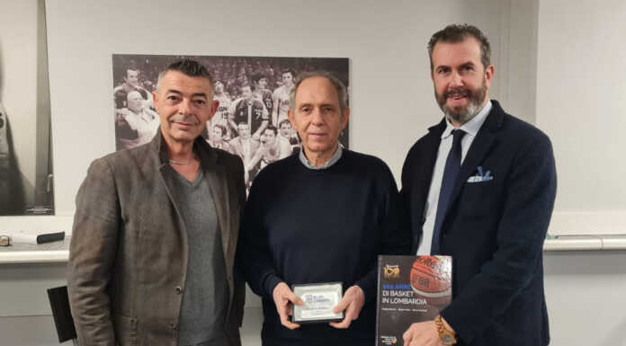 Basket. Lecco e Mandello premiate come società storiche dalla FIP Varese premio FIP Tallarita Galbiati Testa 20232212