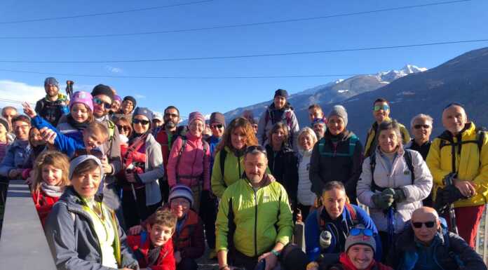Il Cai Strada Storta in Valtellina lungo il sentiero dei Terrazzamenti cai_strada_storta_valtellina_20231203