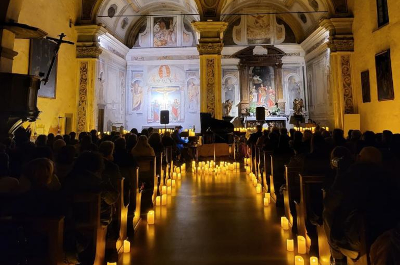Concerto a lume di candela monastero lavello