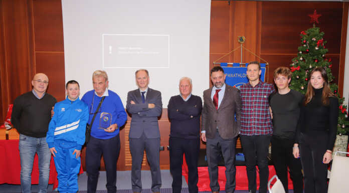 Consegnati i premi Panathlon Club Lecco 2023, il trofeo alla Calcio Lecco Premi Panathlon 2023