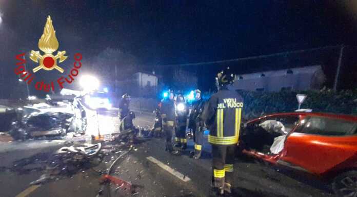 Incidente frontale a Eupilio, la vittima è un giovane di Cesana Brianza mortale eupilio