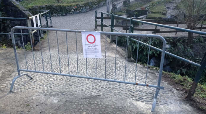 Lierna. Sentiero del Viandante, conclusi gli interventi in località Maccalè Sentiero del Viandante Lierna divieto di transito