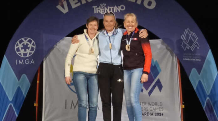 Elisabetta Amici e Stefano Aldè ai Winter World Master Games 2024 Elisabetta Amici