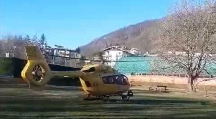 Malore sulla strada per Mezzacca, soccorso un uomo di 88 anni Elisoccorso a Mezzacca Cassina