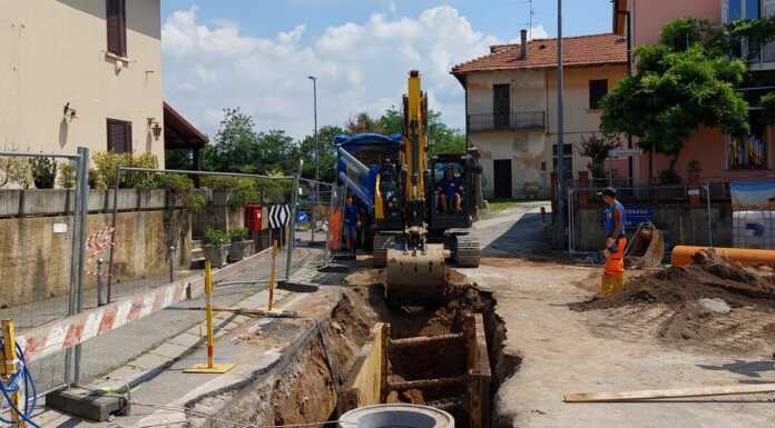 Osnago. Rete fognaria in via per Orane, terminati i lavori del secondo lotto Lavori_fogna_Osnago_20240112