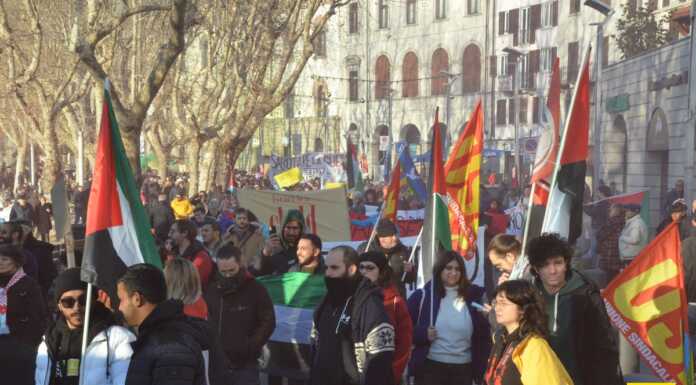 “Stop al genocidio”, oltre 500 persone alla manifestazione pro Palestina Manifestazione_Pro_Palestina_Lecco_20240128