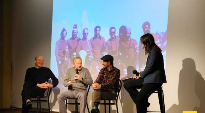 Strepitoso successo della doppia serata dedicata al 50° del Cerro Torre dei Ragni 50° Cerro Torre Ragni di Lecco serata sala Ticozzi