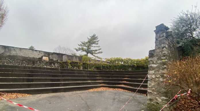 Lecco. 250mila euro per consolidare il muro del ninfeo della biblioteca biblioteca lecco