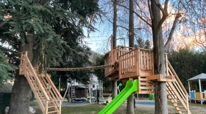 Dervio. Casa sull’Albero pronta: l’inaugurazione questa domenica Casa sull'albero parco Boldona Dervio