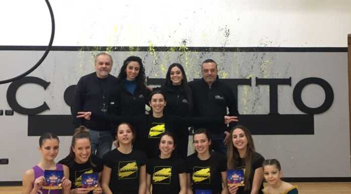 Sette allieve della scuola di danza Contatto al talent show The Coach contatto the school