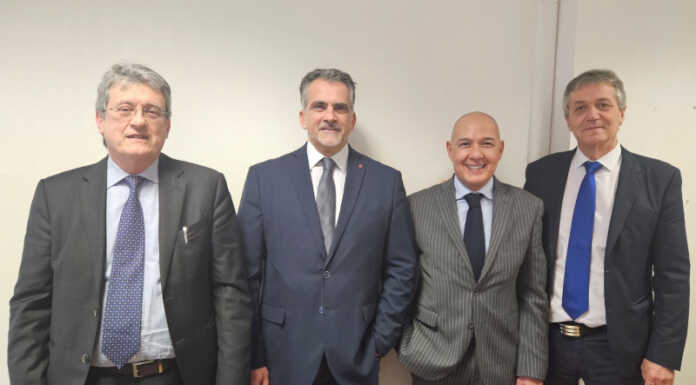 Ats Brianza rafforza l’organico: in due mesi 60 nuove assunzioni Da sinistra Aldo Bellini Direttore sanitario, Michele Brait Direttore Generale, Giuseppe Matozzo Direttore Amministrativo, Antonio Colaianni Direttore Sociosanitario