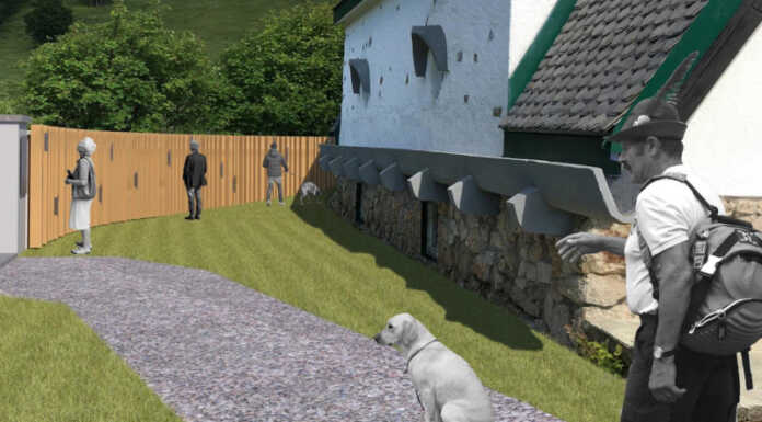 Alpini. Una sottoscrizione per il completamento della chiesetta alle Betulle Chiesetta Betulle, il rendering post lavori 2024