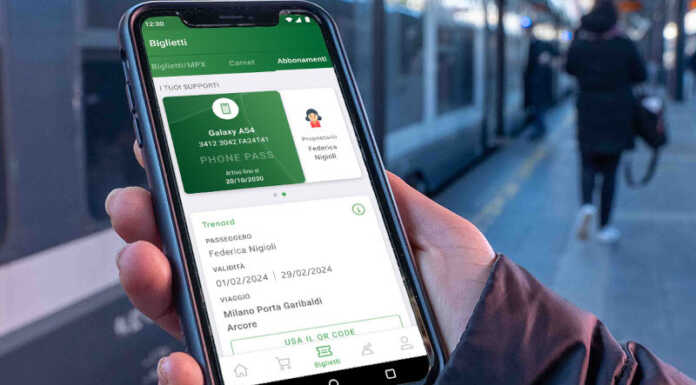 L’abbonamento Trenord si può fare con lo smartphone abbonamento trenord smartphone