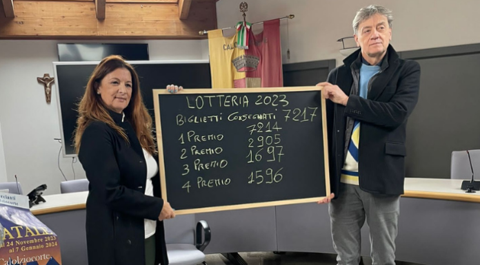Calolzio. Lotteria di Natale dei commercianti: i biglietti vincenti Calolziocorte_Lotteria
