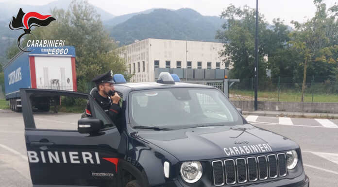 Trovato con 14 grammi di cocaina, arrestato un 24enne Carabinieri di Calolzio