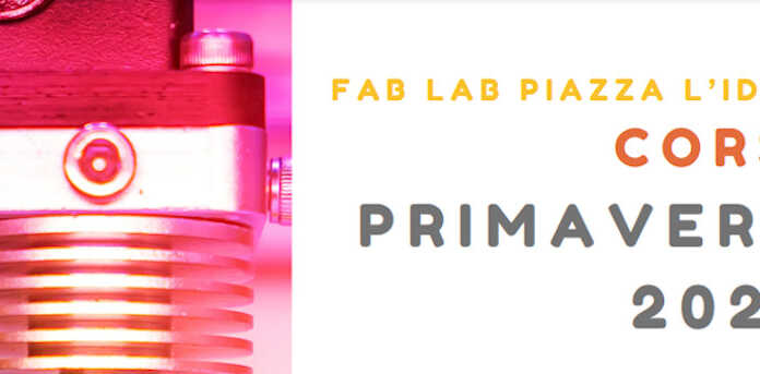 Al via con Fab Lab Piazza l’idea cinque nuovi corsi
