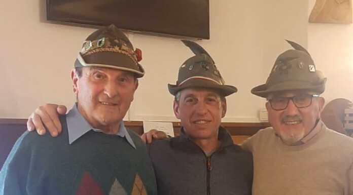 Alpini di Acquate, il nuovo capogruppo è Davide Invernizzi Fortunato Bana, Davide Invernizzi, Tiziano Rusconi