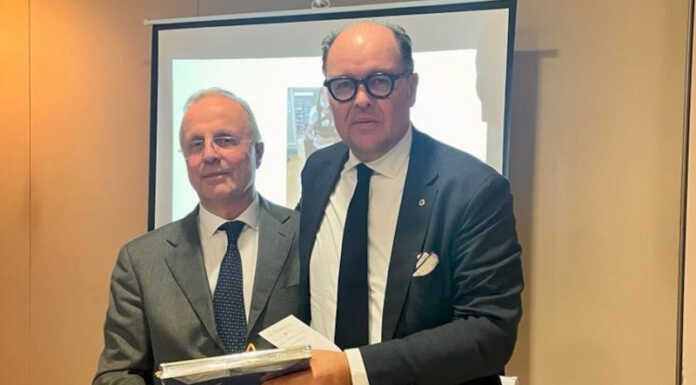 Il professor Franco Molteni ospite del Lions Club Lecco Host Franco Molteni