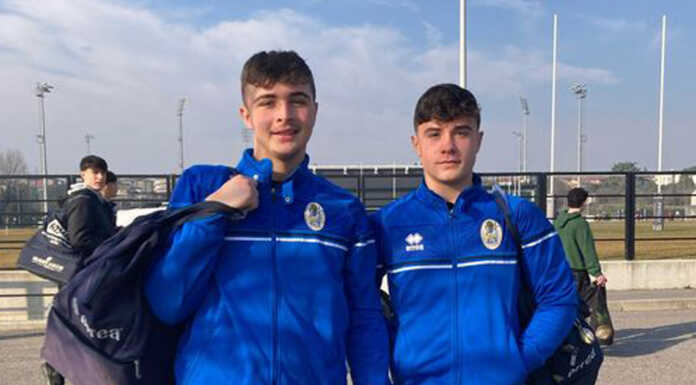 Rugby giovanile. Due “leoncini” in selezione regionale LEcco Rugby Sirianni Biancone 20240220