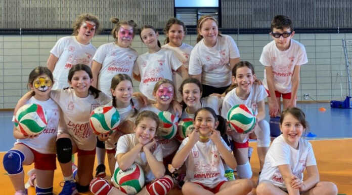 Lecco per il volley, successo per il terzo concentramento di minivolley