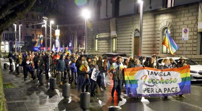 Marcia della Pace a Lecco per Ucraina e Striscia di Gaza Marcia della Pace Lecco 2024
