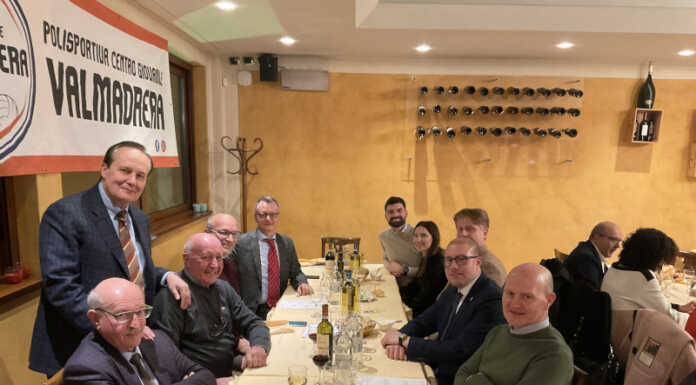 Cena per dirigenti e sponsor della Polisportiva Valmadrera Polisportiva Valmadrera cena dirigenti sponsor 2024