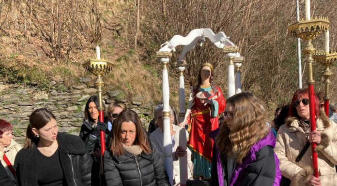 Tremenico festeggia Sant’Agata, processione e incendio del pallone Sant'Agata Tremenico 2024