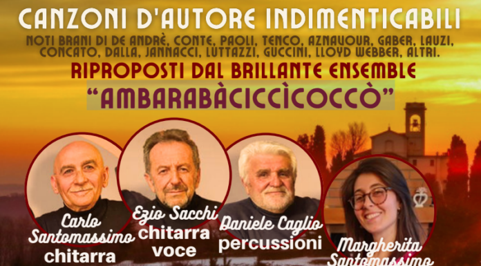 Montevecchia: con la Pro Loco il 28 “Cantautorando: canzoni d’Autore indimenticabili”