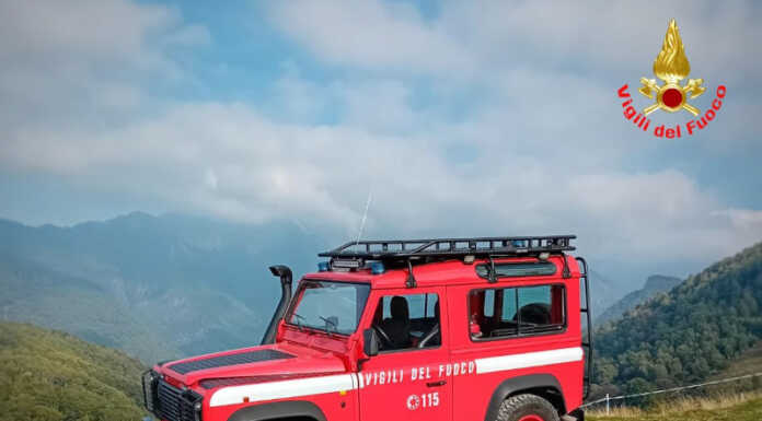 Cade con il parapendio in Valcava, soccorso un uomo di 43 anni Vigili del Fuoco