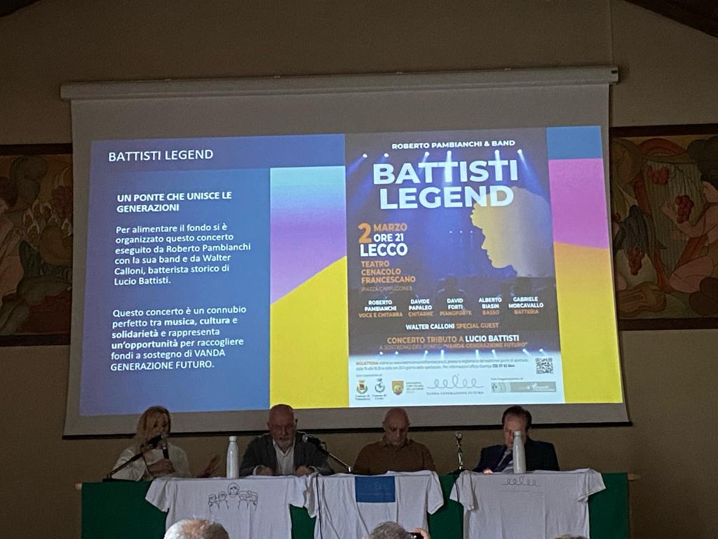 Presentazione concerto "Battisti Legend"
