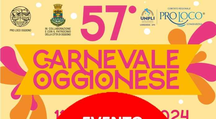 Il Carnevalone Oggionese rinviato per maltempo, si recupera ad aprile