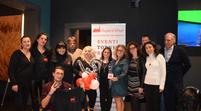 Cernusco: cena sociale benefica con I bagai di binari