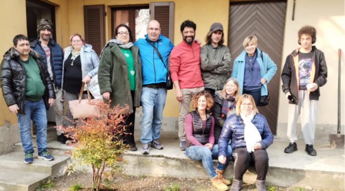 Calolzio. Per la Giornata Ecologica ripuliti gli spazi verdi di Casa Ruegg