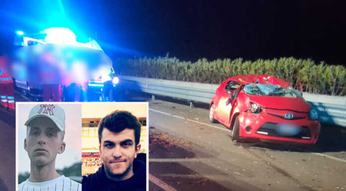 Il cordoglio della Calcio Lecco per la prematura scomparsa di due giovani tifosi Incidente mortale pradello