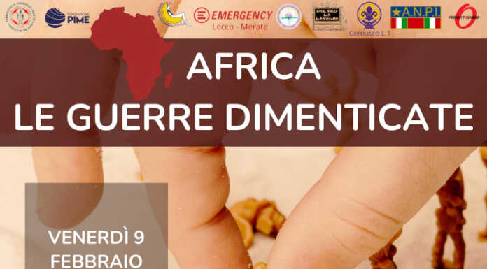 Merate, con il tavolo per la pace l’incontro “Africa. Le guerre dimenticate”