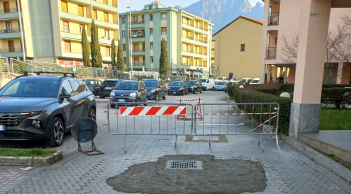 Parcheggio San Rocco a Valmadrera: iniziati i lavori alla pavimentazione Parcheggio San Rocco Valmadrera