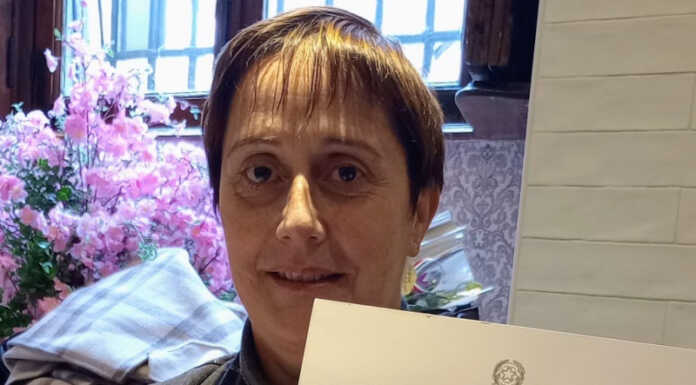 Valmadrera. Rosella Cortesi diventa ‘Maestro del Lavoro’ Rosella Cortesi Maestro del Lavoro Valmadrera