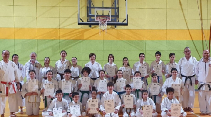 Passaggio di cintura per il Sankukai Belotti