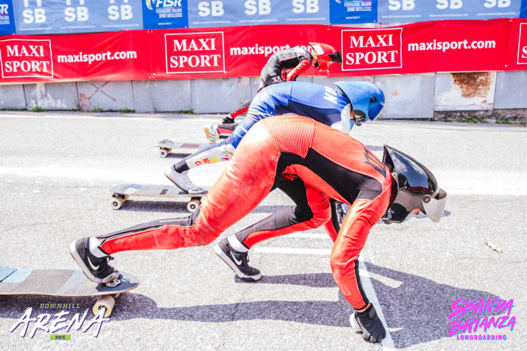 Atleti impegnati nella tappa del Campionato Italiano a Rogno (BG), luglio 2023