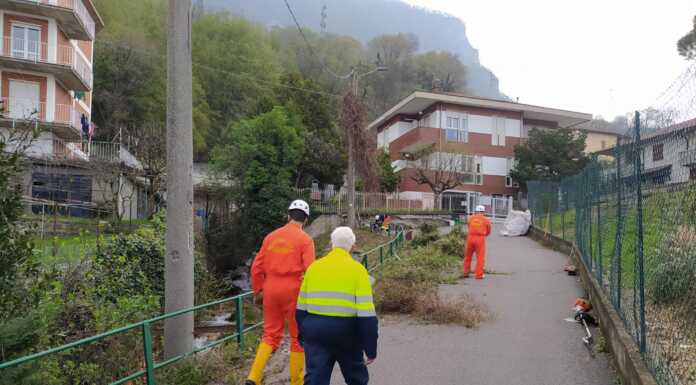 Lecco. Intervento di pulizia del torrente Culigo nel rione di Chiuso torrente_culigo