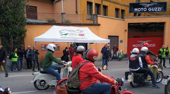 Moto Guzzi: grande festa a Mandello per il tradizionale “Avviamento Motori” Accensione motori Guzzi a Mandello 2024