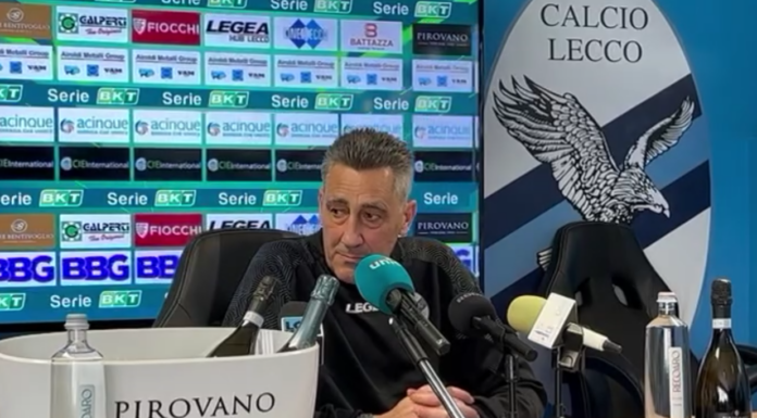 Calcio Lecco. Aglietti verso Ascoli: “Abbiamo solo un risultato a disposizione”