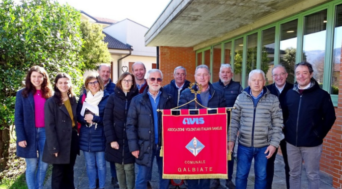 Avis Galbiate: aumentati soci e donazioni