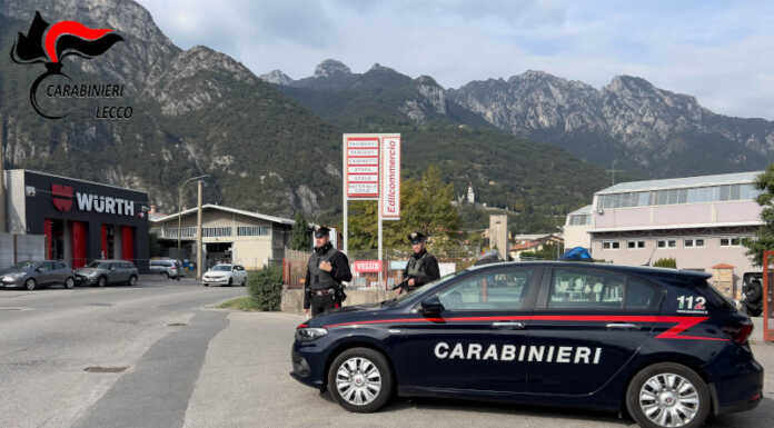 Deve scontare 3 anni e 4 mesi per rapina e lesioni aggravate, arrestato un 25enne Carabinieri di Valmadrera