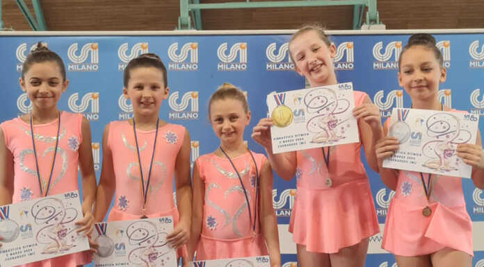 Ritmica. Brave le bambine della Zanetti al Gymstar