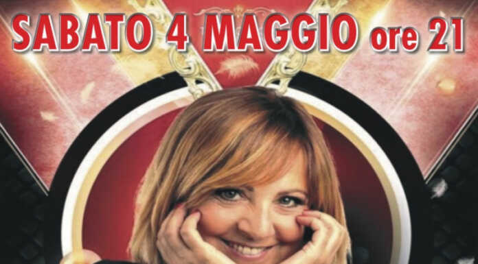 Airuno. Debora Villa sul palco del Teatro Smeraldo con Telethon Debora Villa Telethon