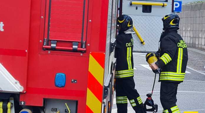 Attimi di paura all’ospedale di Lecco, in fiamme un’auto nel parcheggio interrato Incendio_Ospedale_Lecco_20240311